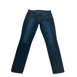 Lucky Brand Womens Jeans Size 29x30 Skinny Dark Wash Low Rise Denim Pants